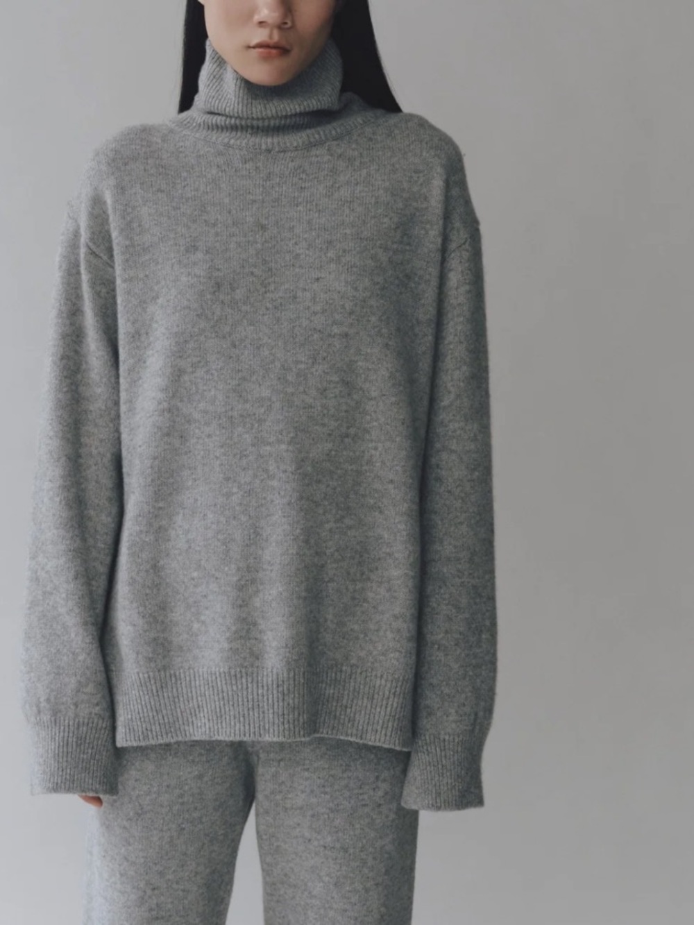 Mijeong Park Cashmere Blend High Neck Knit L